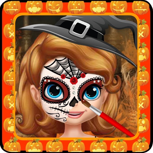 Polly Halloween Face Art iOS App