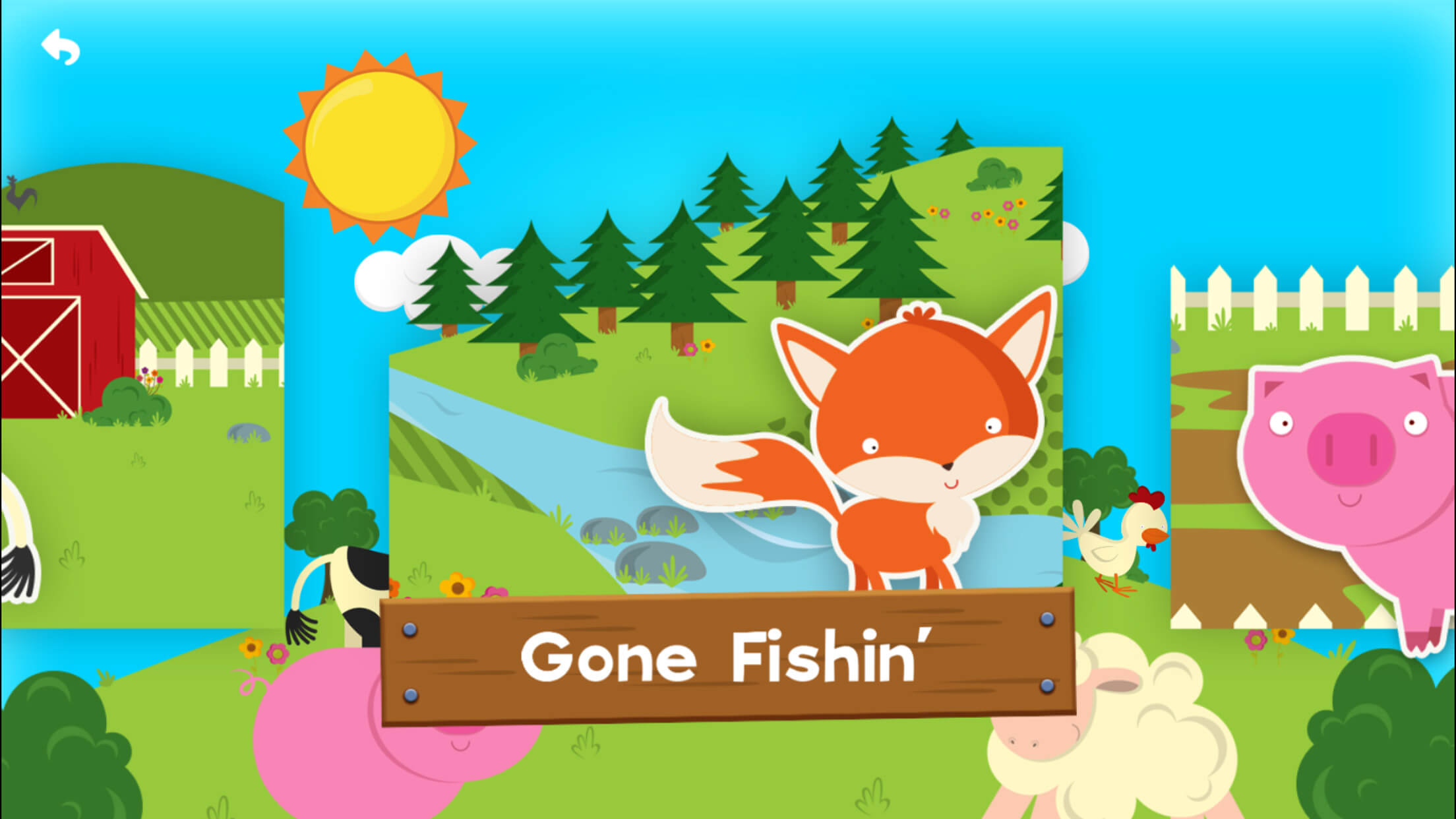 Farm Story Maker Activity Game for Kids and Toddlers Free