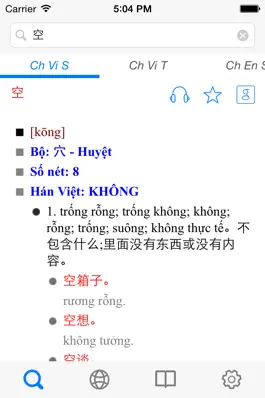 Game screenshot Từ điển Trung Việt, Việt Trung, Trung Anh, Anh Trung - Chinese Vietnamese English Dictionary mod apk
