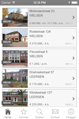 Kleinhout Makelaardij screenshot 2