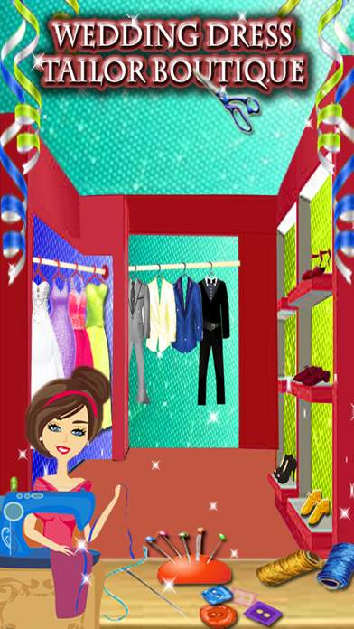 Screenshot #1 pour Robe de mariée sur mesure Boutique, vêtements de mode beauté princesse prince