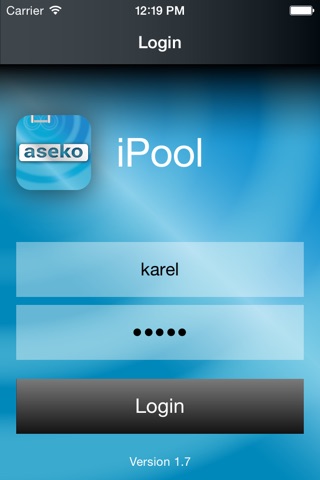 iPool aseko screenshot 2