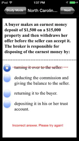 Game screenshot North Carolina Real Estate Agent Exam Prep hack