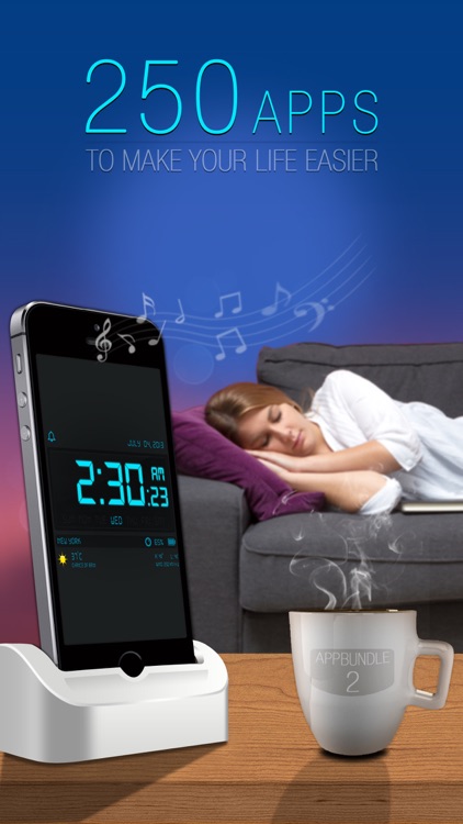 250 Apps in 1 - AppBundle 2 (Flashlight, Timer, To Do, Converter, Calculator, Mirror & More)