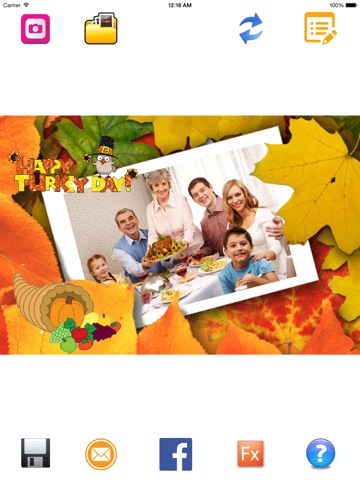 Thanksgiving Photo HD - make special thankful photo screenshot 2