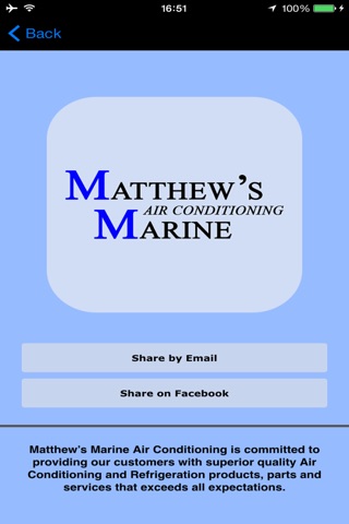 Matthew's Marine Air Conditioning screenshot 2