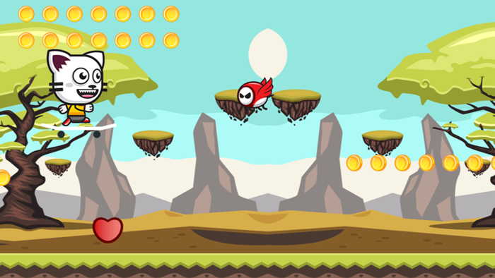 Kitty Dash - Brave Rocket Frontier