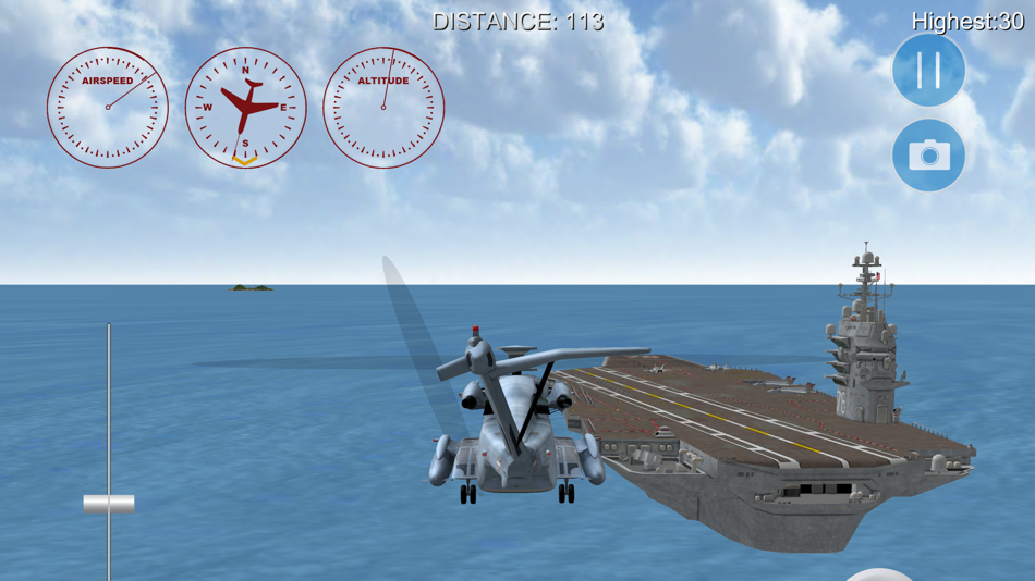 #3. Helicopter Flight Simulator (iOS) 由: Quantum Design Group