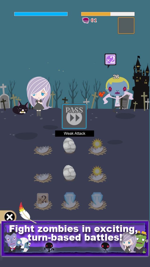 Screenshot #1 pour Gabrielle's Monstrous Duel