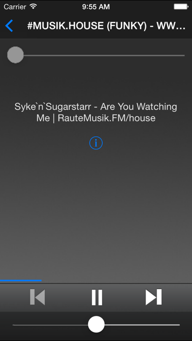 Screenshot #2 pour ILoveHouseMusic - Gratuit house music streaming mp3 application