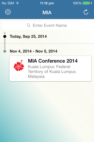 MIA Conference screenshot 2