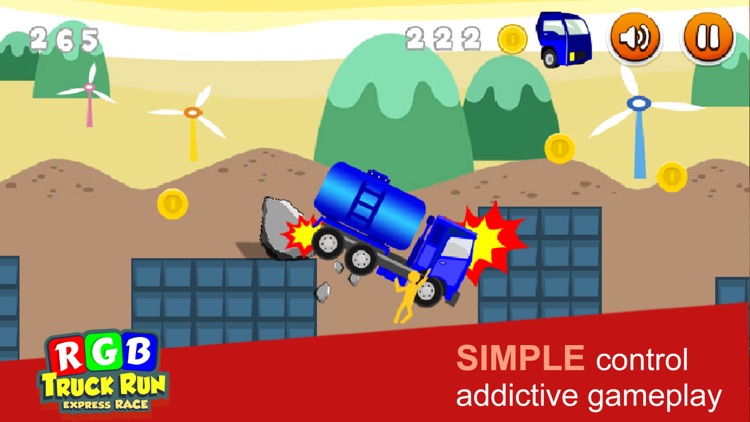 RGB Truck Run: Express Race