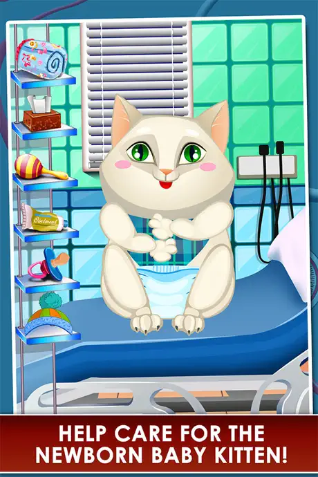 Pet Mommy's New Baby Doctor Salon - Newborn Spa Games for Kids!