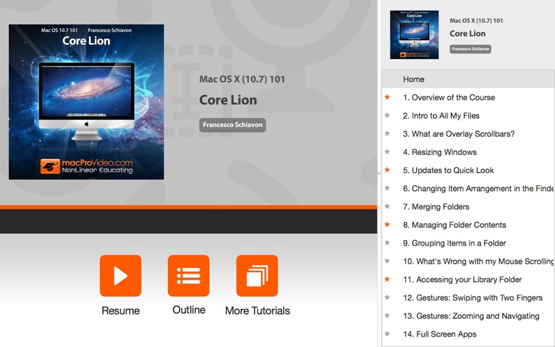 Course For Mac OS X (... screenshot1