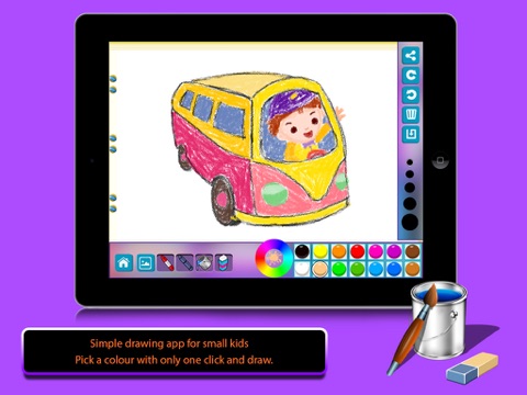 Kids Drawing  Pad - Color & Draw screenshot 2