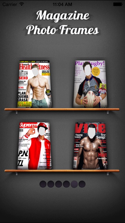 Magazine Photo Frames - Male screenshot-3