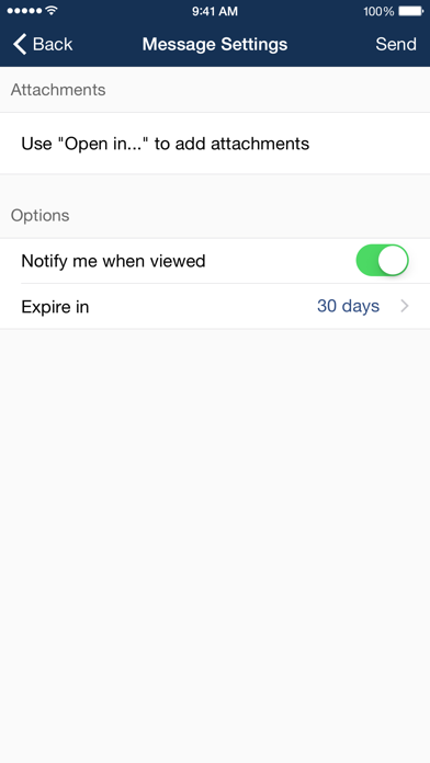 Protected Trust iPhone screenshot