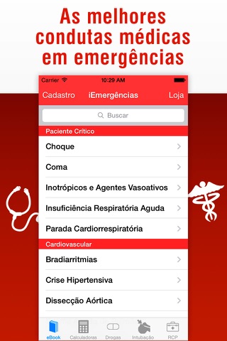 Emergências Clínicas Lite - Conduta médica de emergencia e suporte clínico screenshot 2