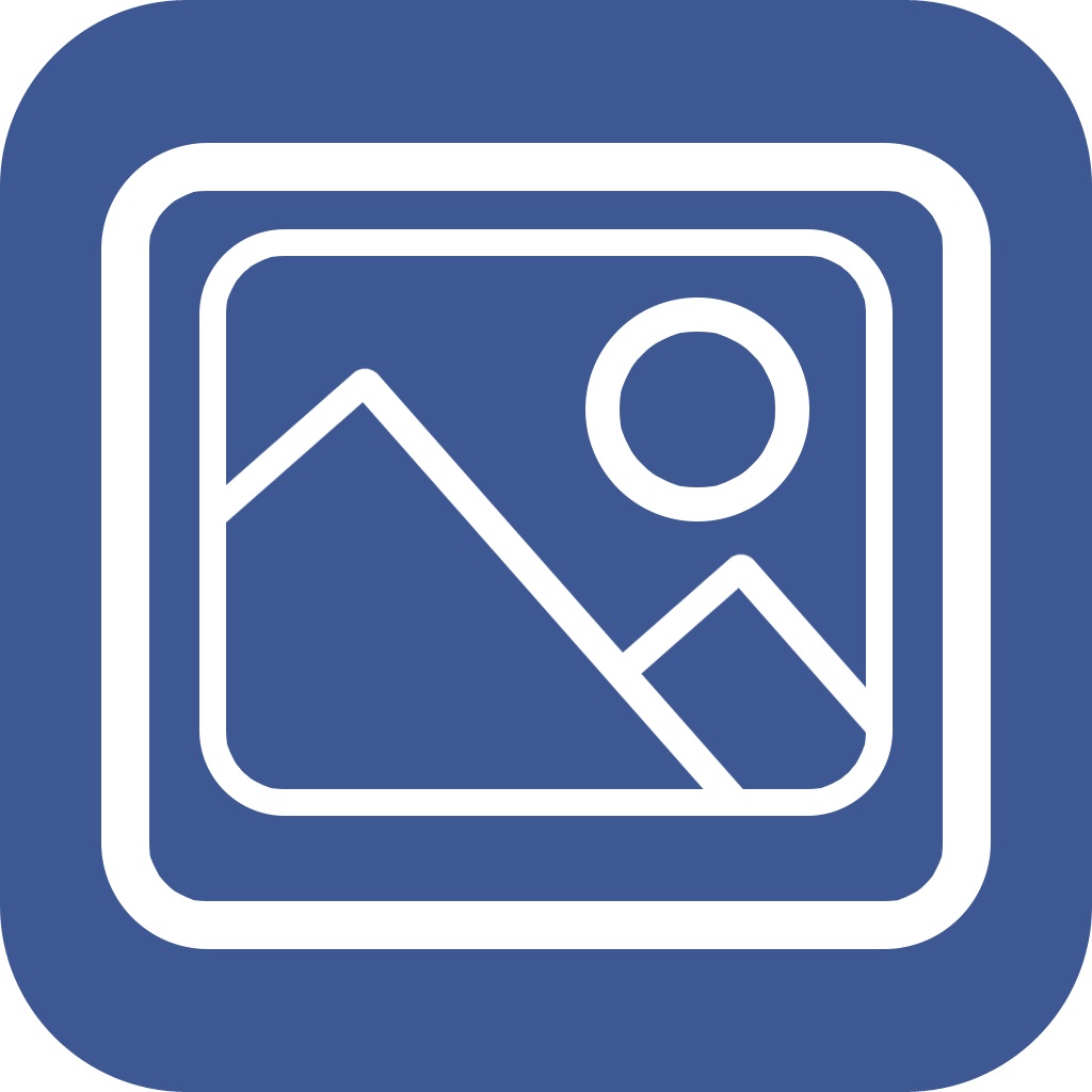 Photo Album Downloader for Facebook - Download & Save Pictures icon