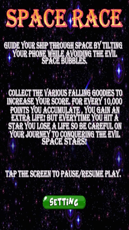 Space Race - Guide Your Rocket Through The Galaxy!