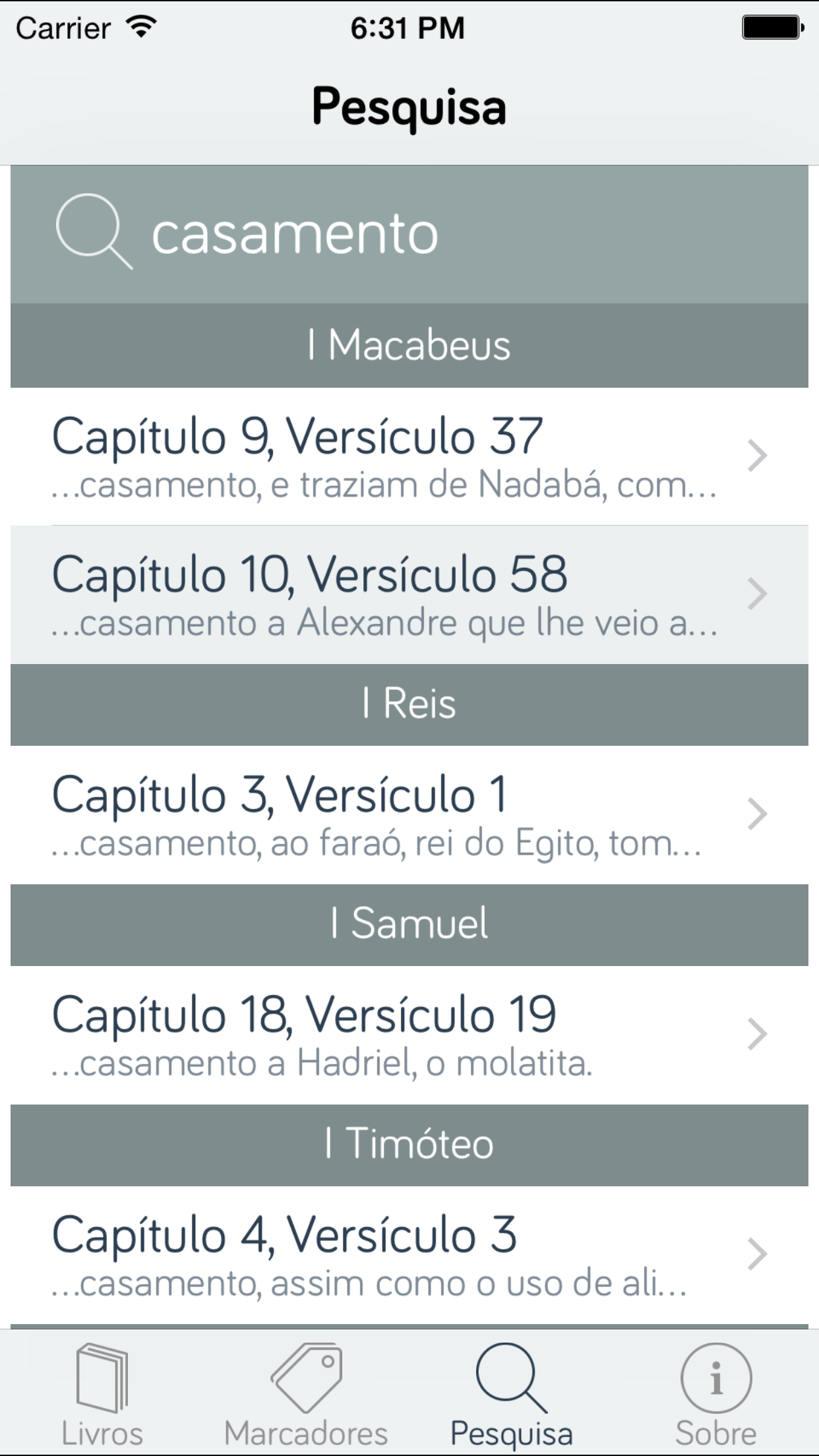 Pocket Biblia - Bíblia Católica screenshot 5
