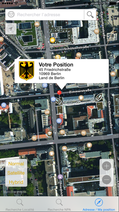 Screenshot #3 pour Code Postal Allemagne