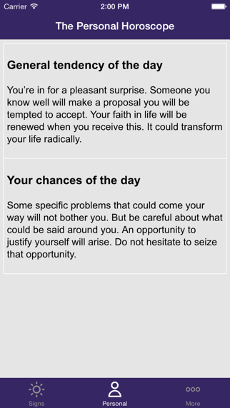 Screenshot #3 pour The Free Horoscope