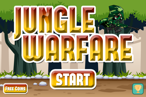 A Jungle Warfare - Army War Battle of Soldiers in the Wilderness screenshot 4