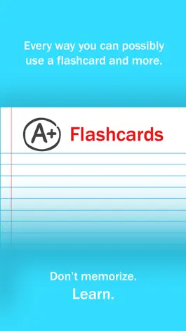 Game screenshot A+ FlashCards Free mod apk
