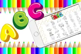 Game screenshot ABC Draw Color - Draw, Paint, Doodle, Sketch for Preschool Kid mod apk