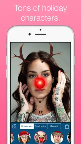 Game screenshot Santify - Make yourself into Santa, Rudolph, Scrooge, St Nick, Mrs. Claus or a Christmas Elf apk