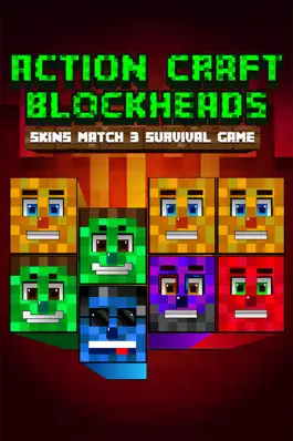 Game screenshot Action Craft Mini Blockheads Match 3 Skins Survival Game mod apk
