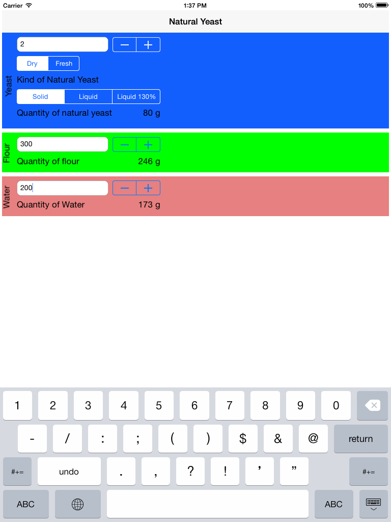 Yeast Calculator