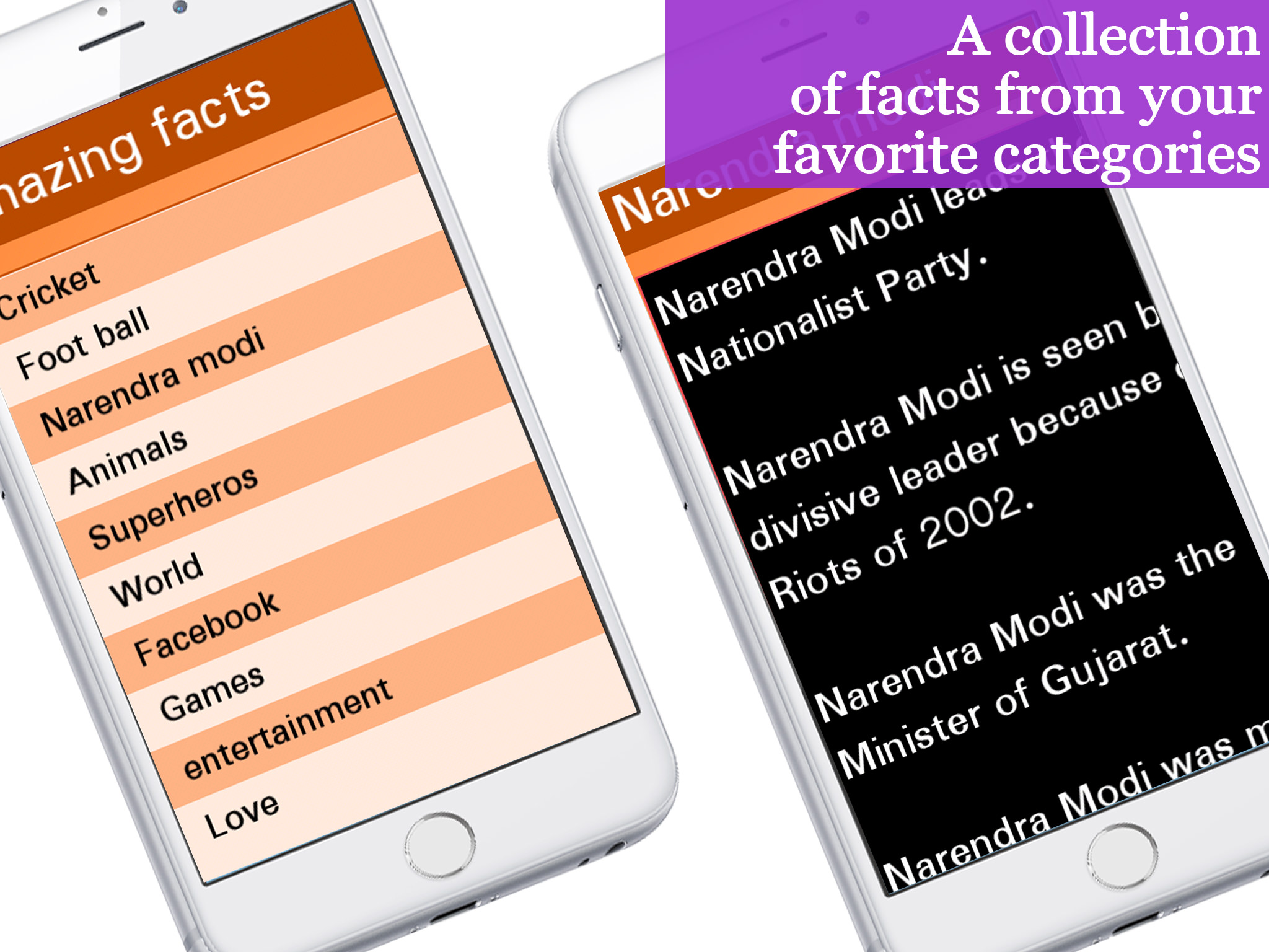 Amazing facts collection