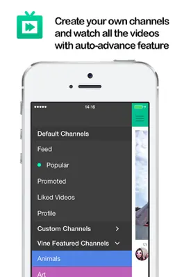 Game screenshot TV for Vine : (Watch Best Vine Videos , Create Your Own Video Channel , Vines Non-Stop -  is the Best Way to Watch Cool Vines) apk