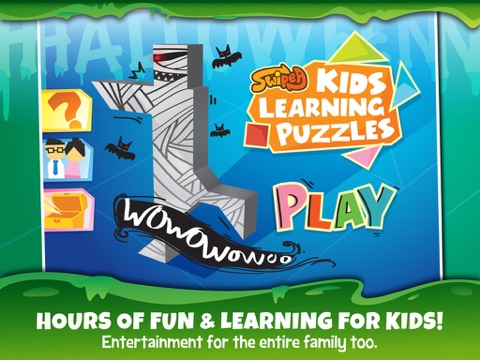 Kids Learning Puzzles: Halloween - Tangram Building Blocks Make Your Brain Popのおすすめ画像5