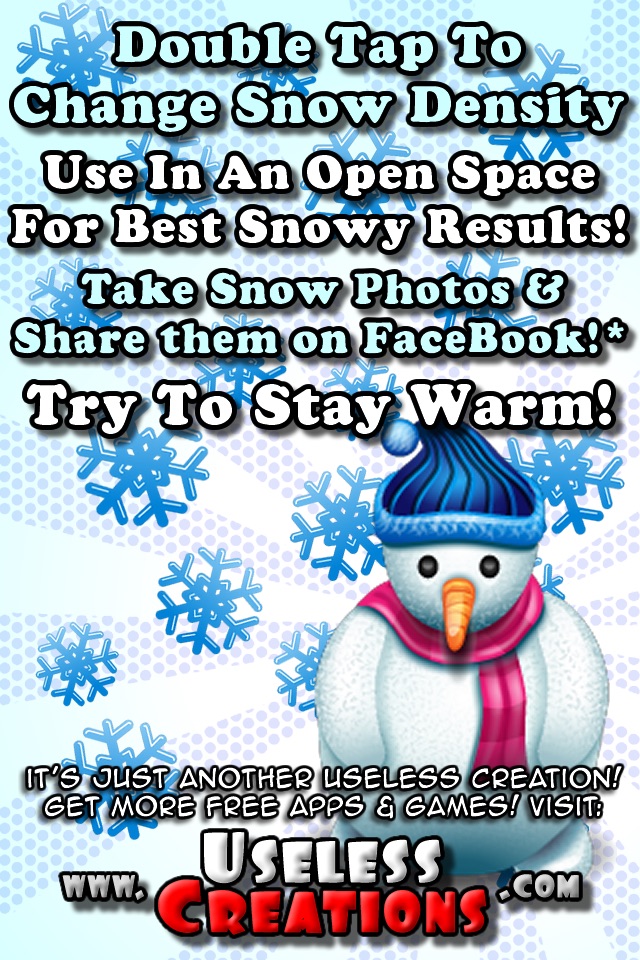 Pocket Snow Storm! A Virtual Reality Blizzard! (White Christmas Edition!) screenshot 3