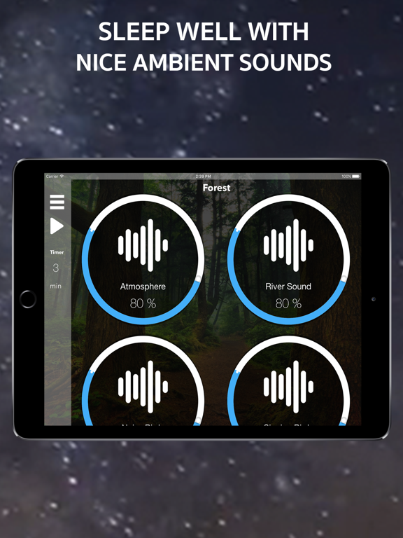 Screenshot #4 pour My Ambient Sounds - Sleeping Music & Ambient Soundscape Mixer to Help You Sleep Better Now