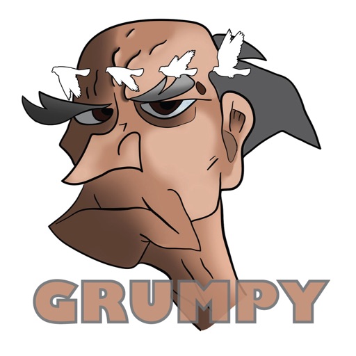 Old Grumpy Men Icon