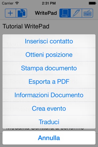 WritePad screenshot 3