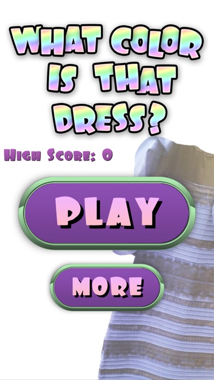 What Color Is That Dress? A Color Matching Game With The World's Most Popular Dress