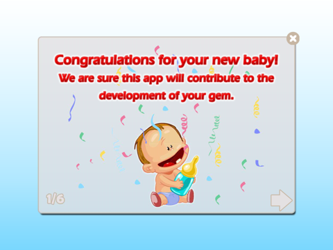 Baby University iPad screenshot