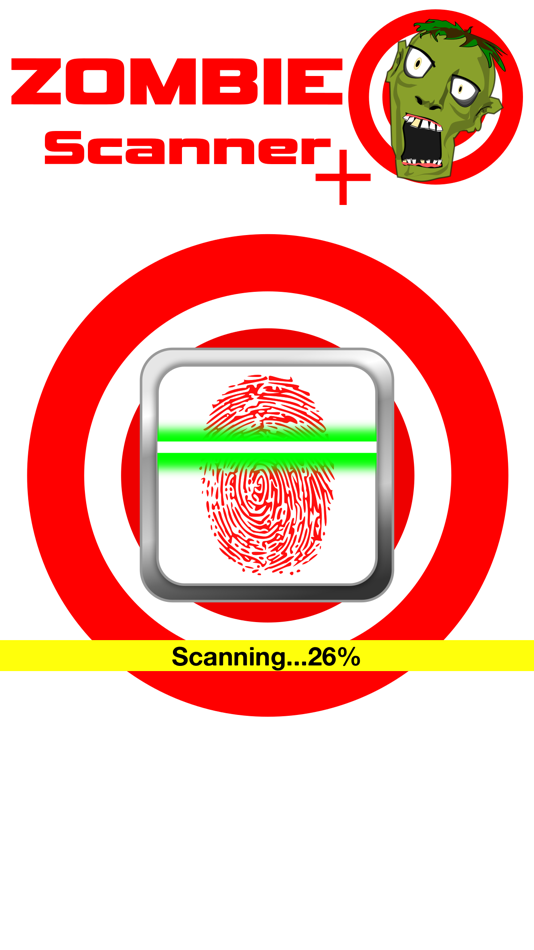 #1. Zombie Scanner - Are You a Zombie? Fingerprint Touch Detector Test (iOS) 由: Nicholas Detwattananun