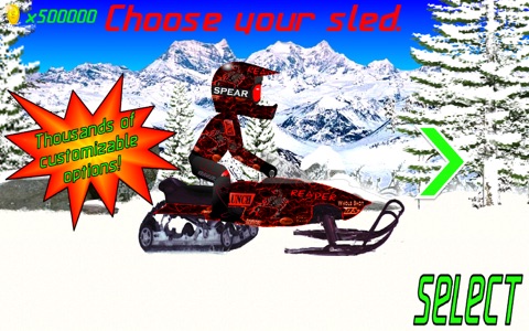 Pro Snocross Racing screenshot 2