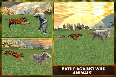 Angry Tiger Attack Simulator 3D screenshot 3