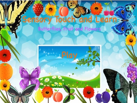 Screenshot #4 pour Sensory Touch and Learn - Butterflies, Fruit and Flowers