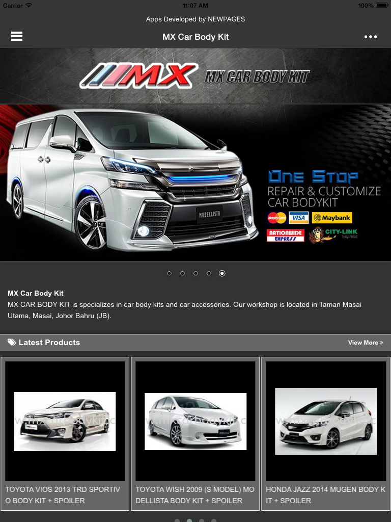 MX Car Body Kit