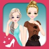 T-shirt Girls - Dress up and make up game for kids who love fashion t-shirts