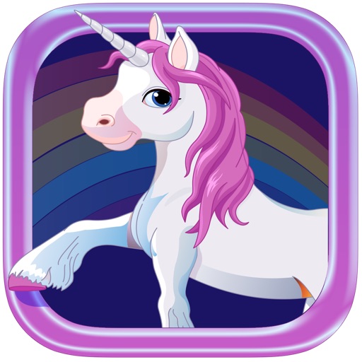 Pretty Little Unicorn Rush: Rainbow Pony Games for Girls iOS App