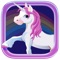 Pretty Little Unicorn Rush: Rainbow Pony Games for Girls